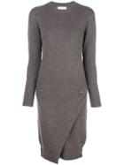 Alexandra Golovanoff Knitted Dress - Brown