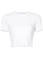 Rosetta Getty Cropped T-shirt - White