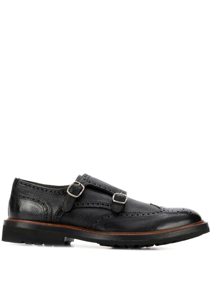 Dell'oglio Monk Shoes - Black