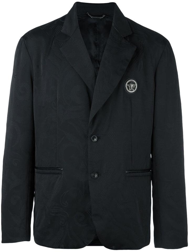 Versace Two Button Blazer - Black