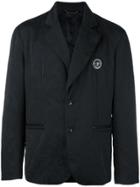 Versace Two Button Blazer - Black
