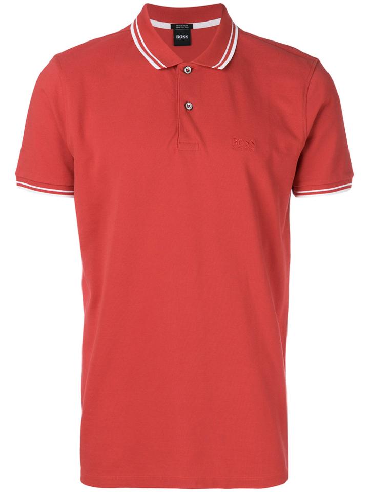 Boss Hugo Boss Casual Polo Shirt - Red