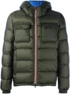 Moncler 'morane' Padded Jacket, Men's, Size: 5, Green, Polyamide/feather Down