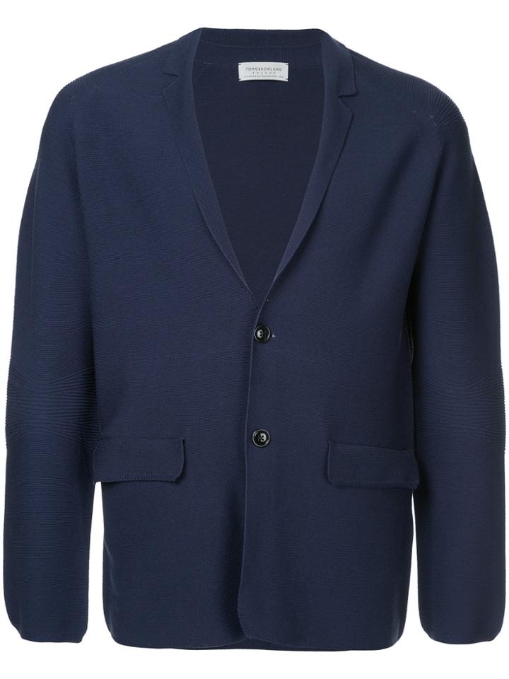 Tomorrowland Fine Knitted Blazer - Blue