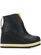 Paloma Barceló Sonya Platform Boots - Black