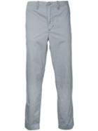 Factotum - Straight Trousers - Men - Cotton - 30, Grey, Cotton
