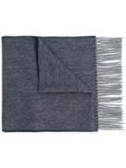 Estnation Long Tasseled Scarf - Grey