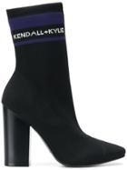 Kendall+kylie Hailey Sock Boots - Black
