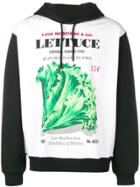 Love Moschino Romaine Lettuce Hoodie - White