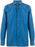 Ermenegildo Zegna Regular-fit Denim Shirt - Blue