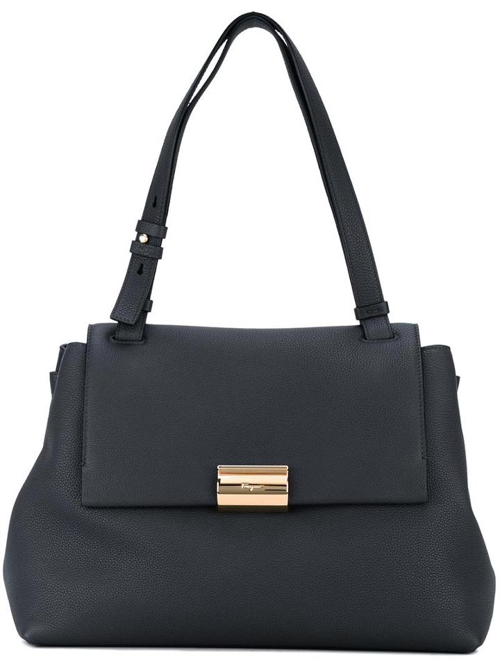 Salvatore Ferragamo 'ginger' Tote, Women's, Grey