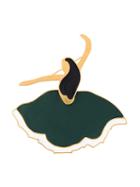 Marni Dancer Brooch, Women's, Green