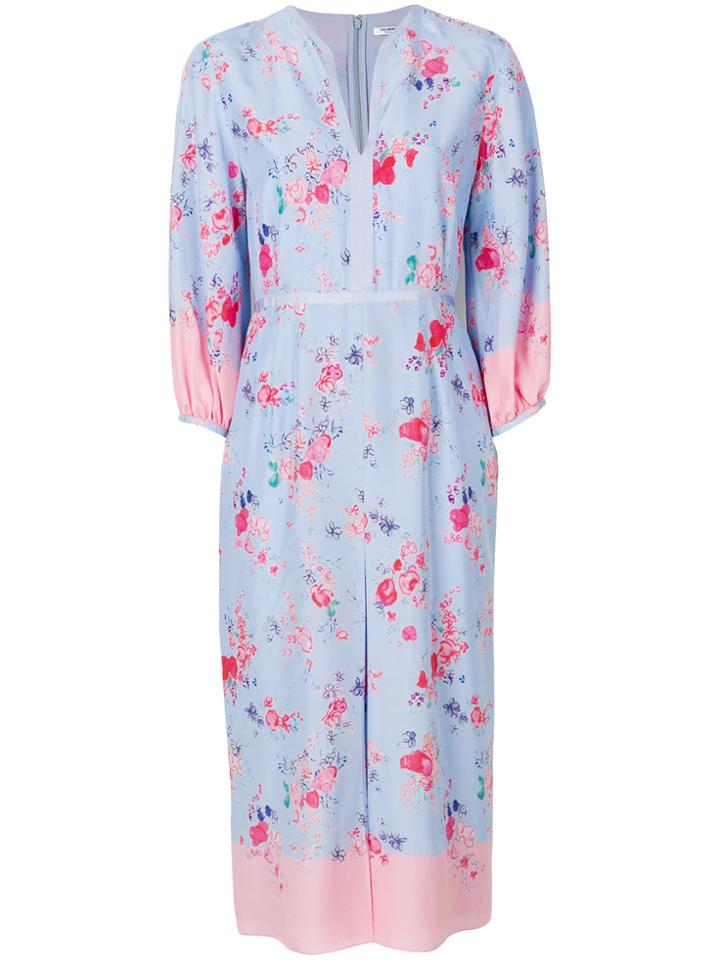 Vilshenko Evie Midi Dress - Blue