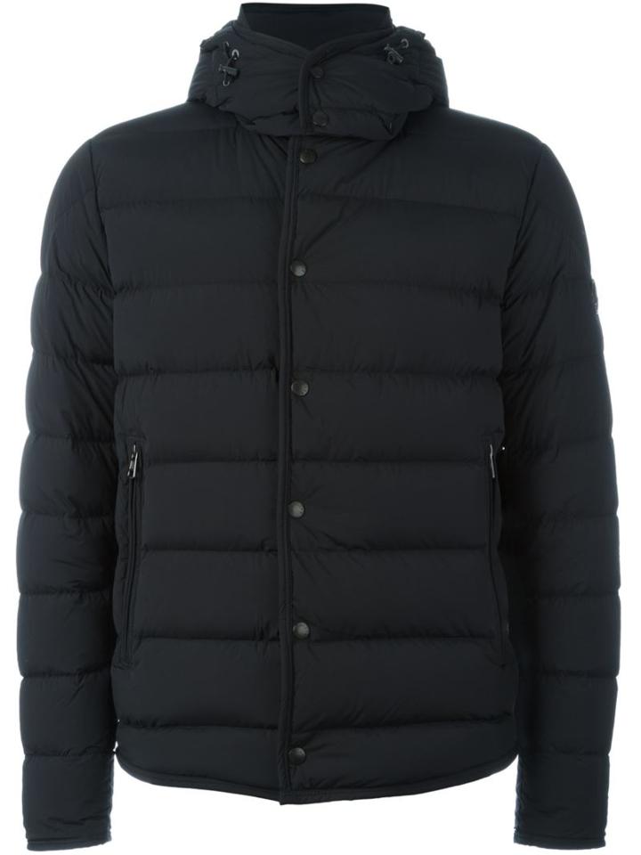 Moncler 'nazaire' Padded Jacket, Men's, Size: 5, Black, Polyamide/spandex/elastane/feather Down