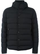 Moncler 'nazaire' Padded Jacket, Men's, Size: 5, Black, Polyamide/spandex/elastane/feather Down