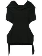 Rick Owens - Cinched Top - Women - Cotton/spandex/elastane/viscose - 40, Black, Cotton/spandex/elastane/viscose