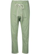 Bassike Drop-crotch Relaxed Pants - Green