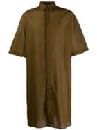 Haider Ackermann Long Short-sleeved Shirt - Green