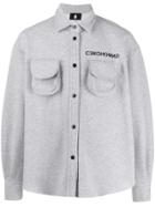 Duo Duo Jersey Snapped Ls Shirt Sekonomil - Grey