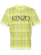 Kenzo Contrast Logo T-shirt - Yellow