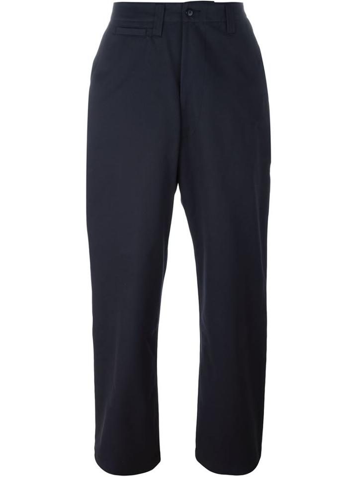 E. Tautz 'field' Trousers, Men's, Size: 28, Blue, Cotton