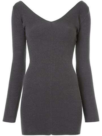Clane Classic Fitted Sweater - Grey