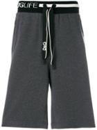 Dolce & Gabbana Branded Casual Shorts - Grey
