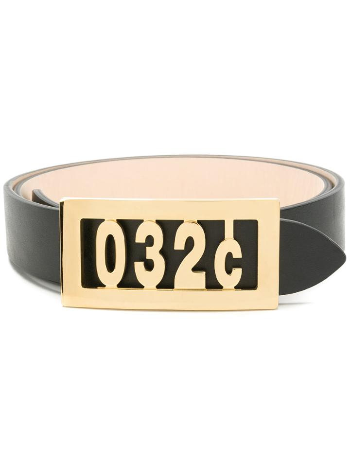 032c Logo Plaque Belt - Unavailable