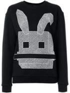 Mcq Alexander Mcqueen Massai Bunny Print Sweatshirt, Women's, Size: Large, Black, Cotton