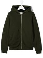 Zadig & Voltaire Kids Hank Logo Jersey Hoody - Green