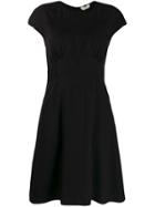 Fendi Short Sleeve Mini Dress - Black