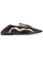 Sergio Rossi Slip On Loafers - Black