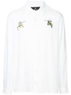 Bruta Embroidered Battle Shirt - White