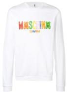 Moschino Gummy Logo Sweatshirt - White