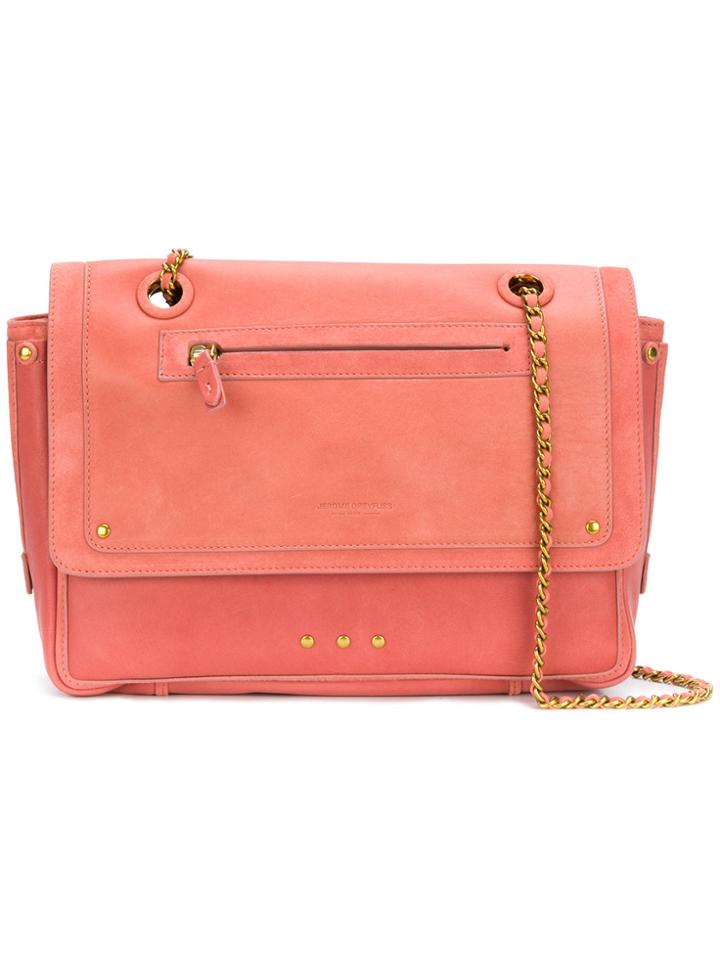 Jérôme Dreyfuss Bena Shoulder Bag - Pink & Purple