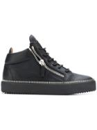 Giuseppe Zanotti Design High Ankle Sneakers - Black