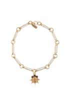 Foundrae 18kt Yellow Gold Wood Element Bracelet - White