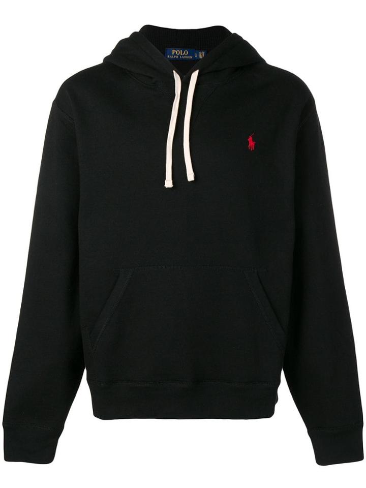 Polo Ralph Lauren Pony Logo Hoodie - Black