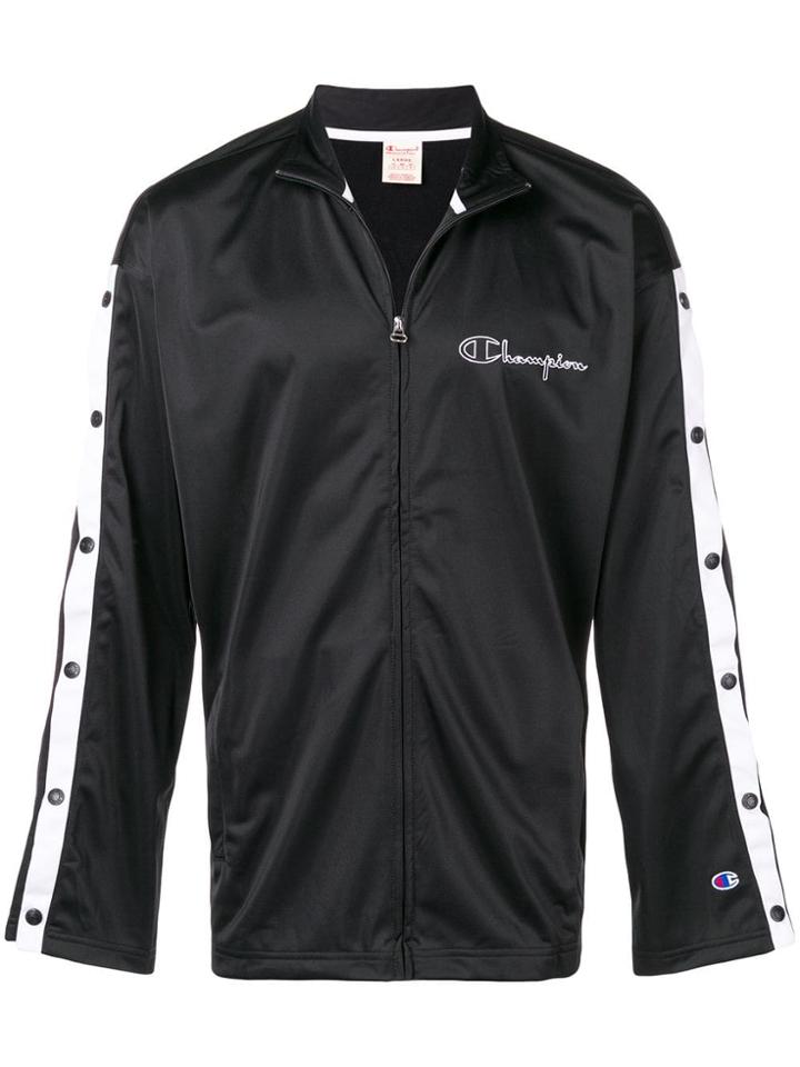 Champion Pop Arms Track Jacket - Black