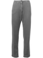 Massimo Alba 'liza' Trousers, Women's, Size: 46, Grey, Cotton/cashmere