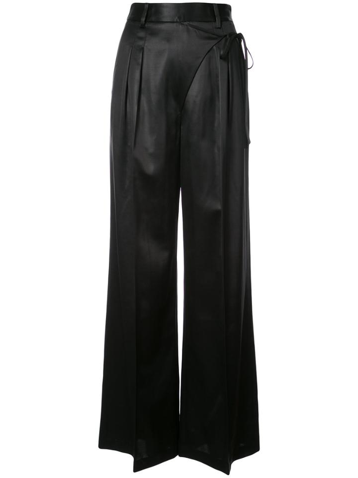 T By Alexander Wang Wide-leg Pants - Black