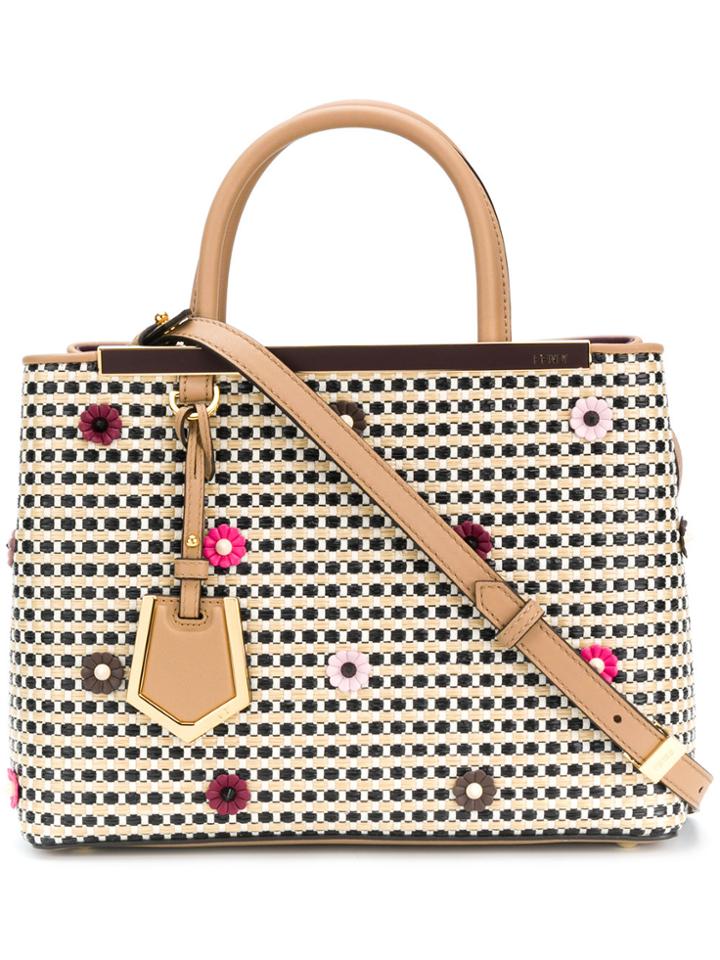 Fendi Small 2jours Tote Bag - Black