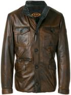 Tod's Pocket Detail Jacket - Brown