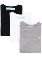 Off-white Basic T-shirt Pack - Multicolour