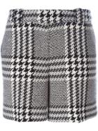 Twin-set Houndstooth Check Shorts