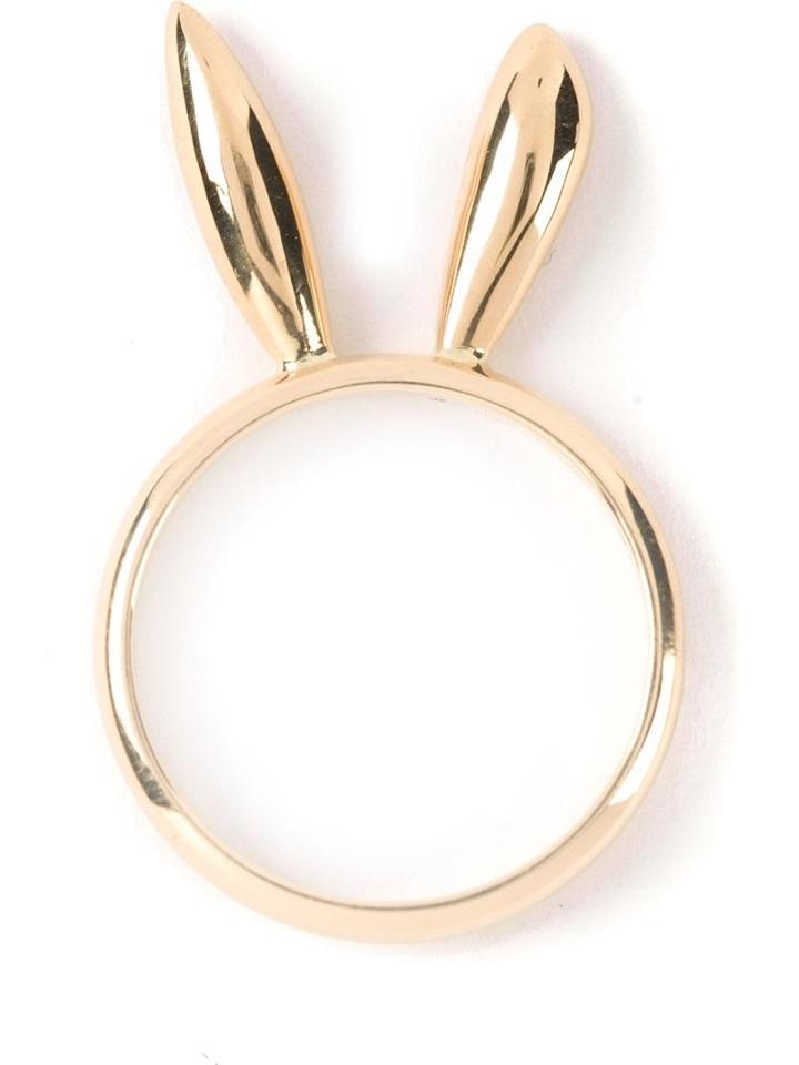 Natasha Zinko Bunny Ears Ring