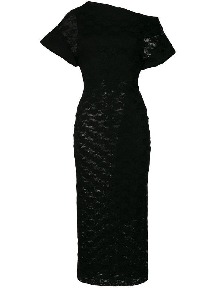 Christopher Kane Stretch Lace Dress - Black