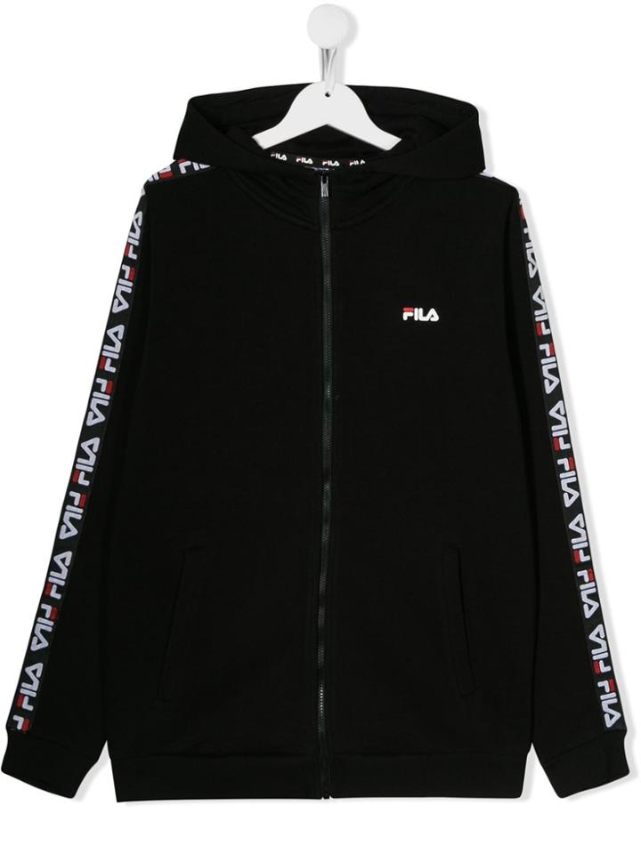 Fila Kids Teen Zip Up Hoodie - Black