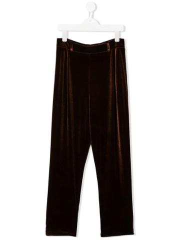Caffe' D'orzo Stella Trousers - Brown
