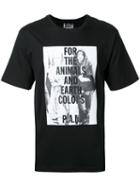 P.a.m. - Printed T-shirt - Men - Cotton - L, Black, Cotton